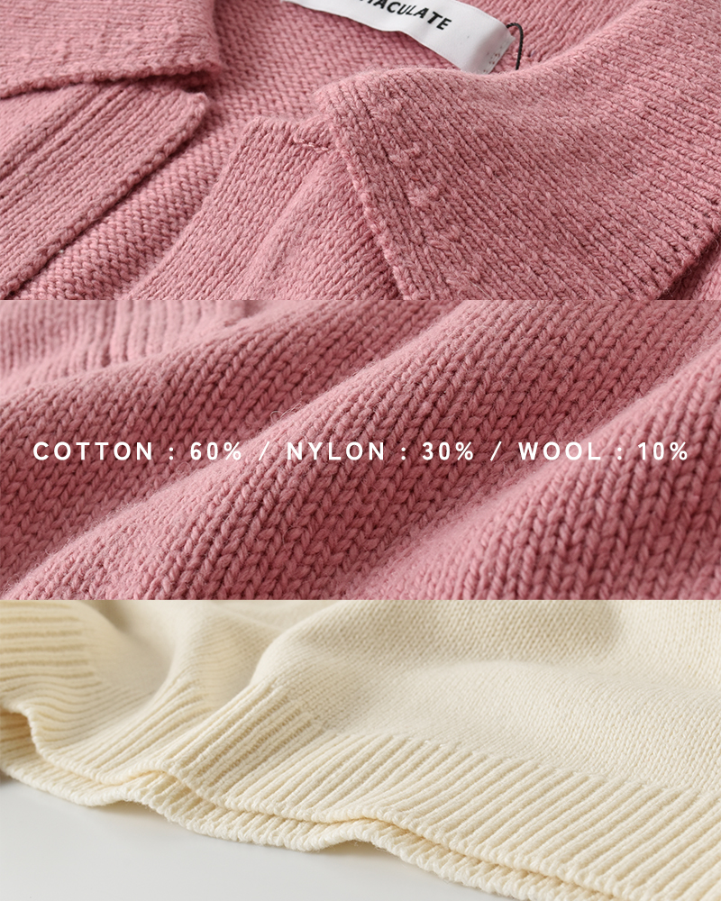 EMMACULATE(エマキュレイト)コットン天竺襟付きプルオーバー2254k-52386