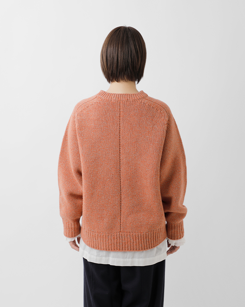 EMMACULATE(エマキュレイト)ウールカシミヤローゲージニットプルオーバー2254k-54390