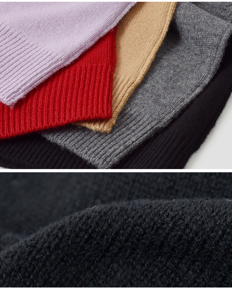 EMMACULATE(エマキュレイト)スーパーファインメリノウールクルーネックショートカーディガン2254k-56405