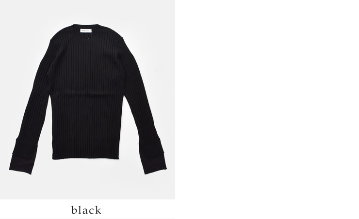 EMMACULATE(エマキュレイト)エキストラファインウールワイドリブプルオーバー2254k-56412