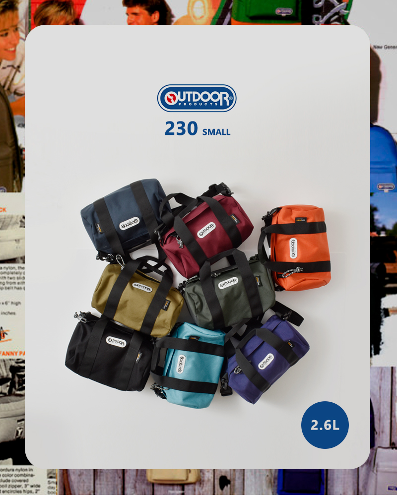 OUTDOOR PRODUCTS(アウトドアプロダクツ)コーデュラナイロン2wayロールボストンバッグ2.6L“230/SMALL”230-same1