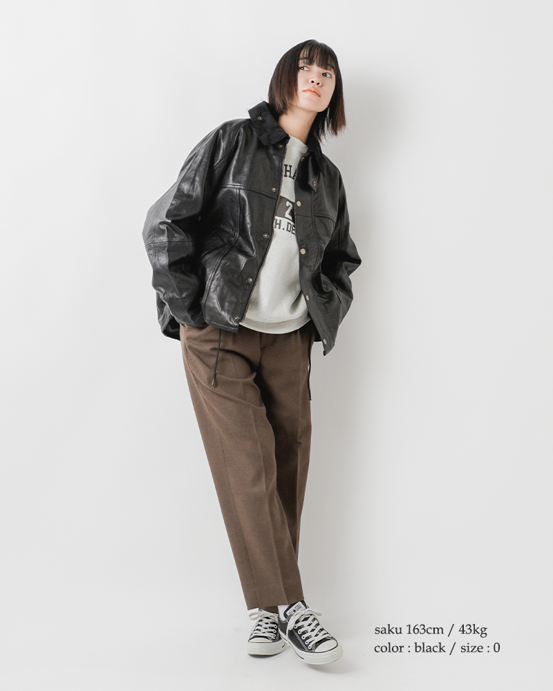 Yoused ユーズド レザー ドライバーズ ジャケット leather
