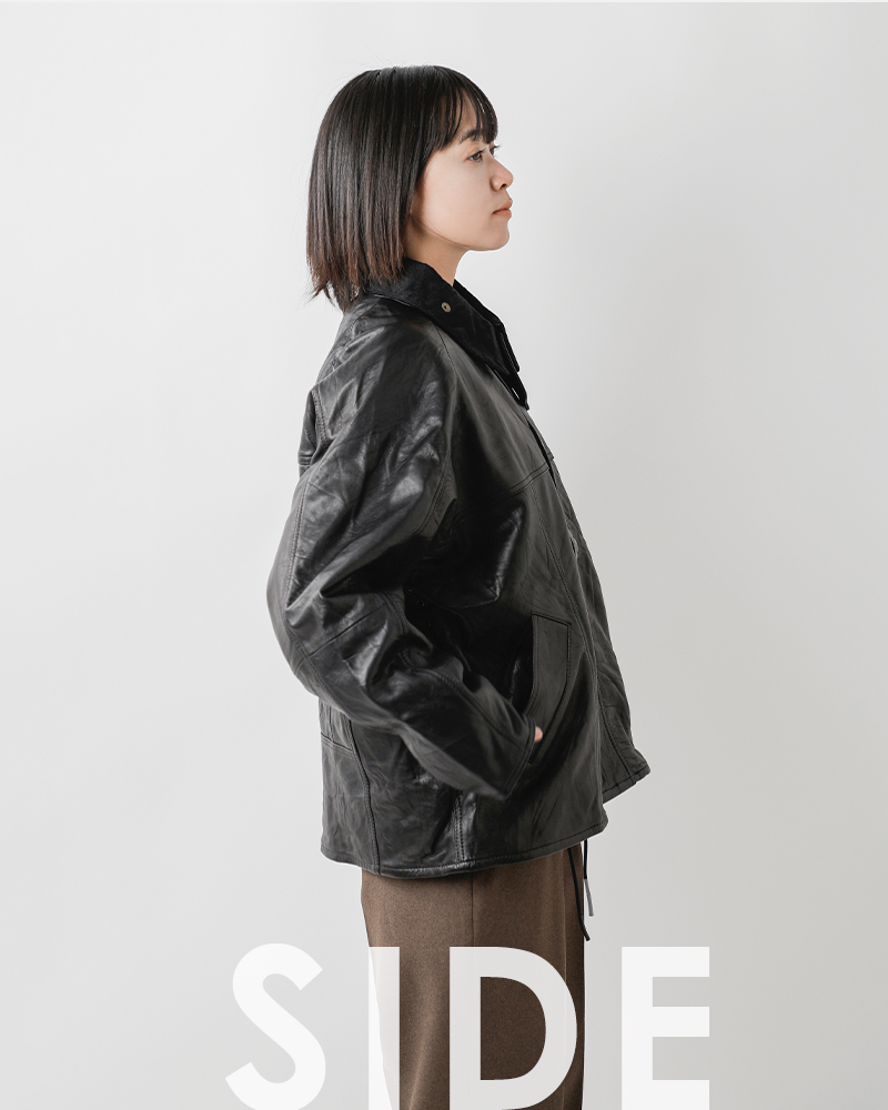 ジャケット・アウター you クーポン対象】Yoused ユーズド レザー ドライバーズ ジャケット