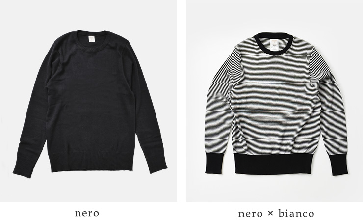 GICIPI(ジチピ)コトーネソフトコットンクルーネックプルオーバー“FRAGORA＆LUPO”2401a-12a