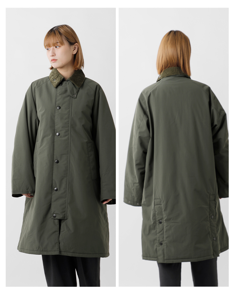 BARBOUR AERJACKET ベルテッドコート Barbour パデッド エクスモア コート “PADDED EXMOOR COAT