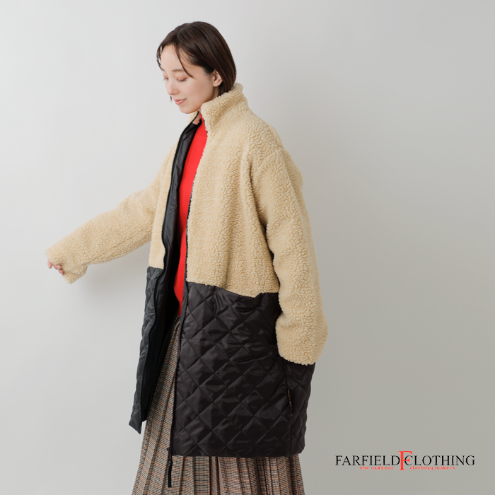 FARFIELD ORIGINAL(ファーフィールドオリジナル)キルティングジップアップコート“QUILTINGCOAT”2506
