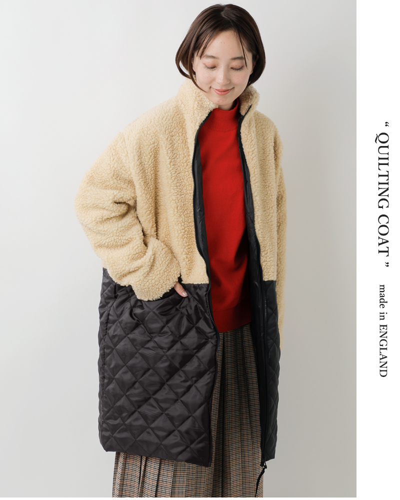FARFIELD ORIGINAL(ファーフィールドオリジナル)キルティングジップアップコート“QUILTINGCOAT”2506