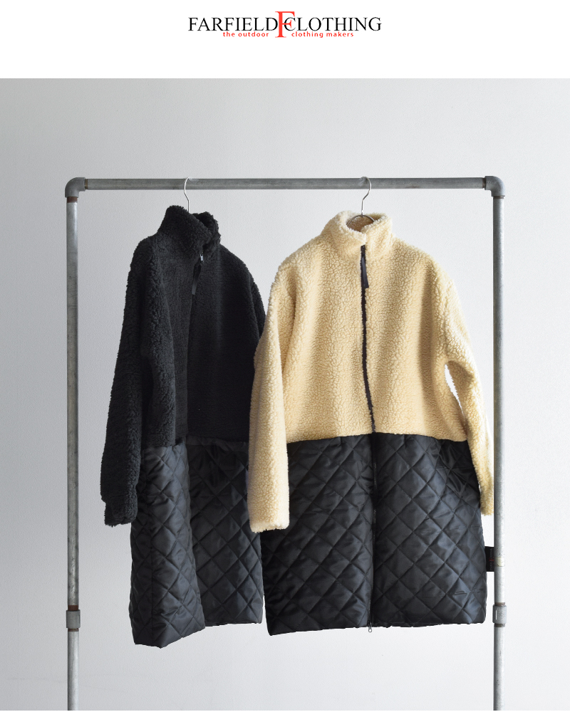 FARFIELD ORIGINAL(ファーフィールドオリジナル)キルティングジップアップコート“QUILTINGCOAT”2506