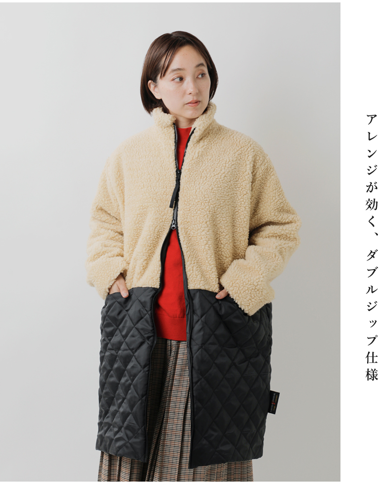 FARFIELD ORIGINAL(ファーフィールドオリジナル)キルティングジップアップコート“QUILTINGCOAT”2506
