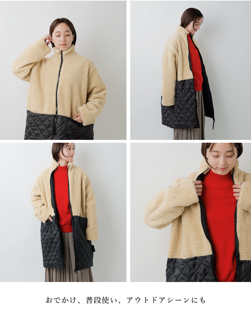 FARFIELD ORIGINAL(ファーフィールドオリジナル)キルティングジップアップコート“QUILTINGCOAT”2506
