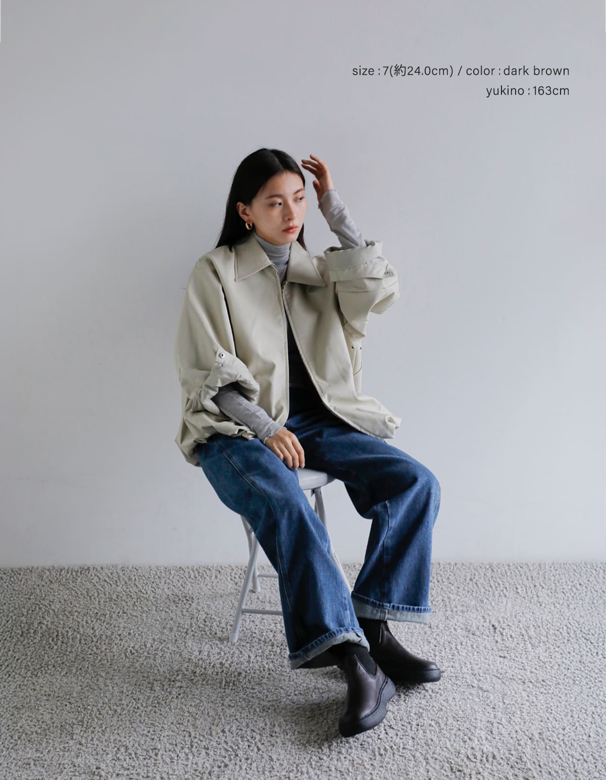 CAMINANDO(カミナンド)レザーアンクルリブブーツ “ANKLE RIB BOOTS” 25112w