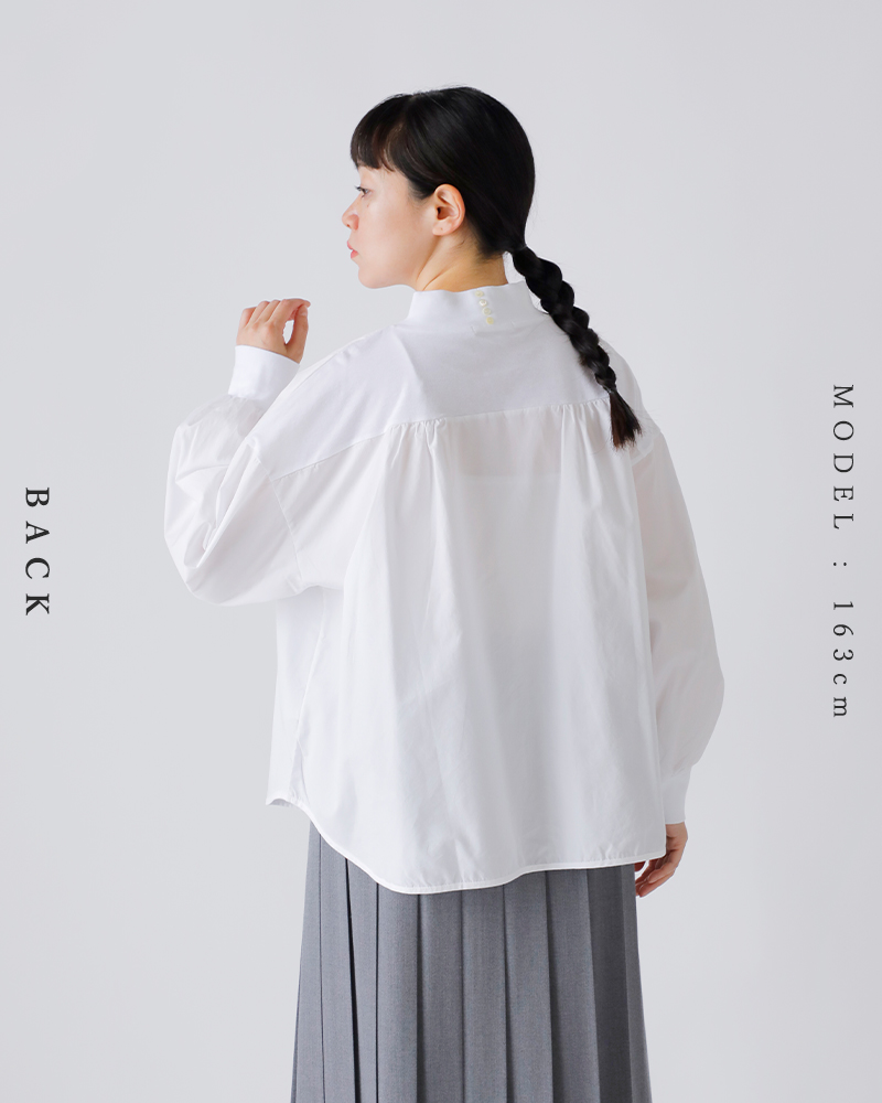 fabrique en planete terre(ファブリケ アン プラネテール)コットンコンビモックネックプルオーバー252-024