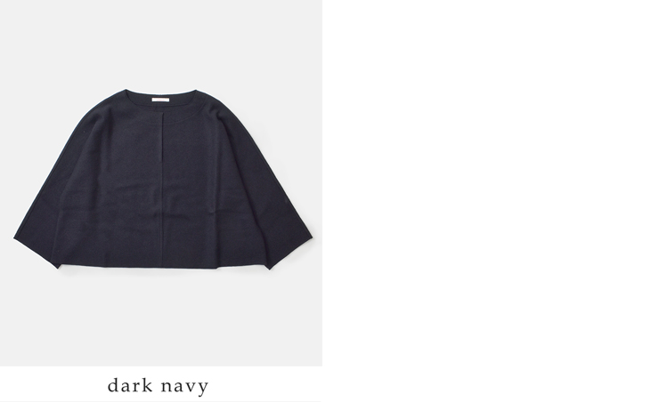 fabrique en planete terre(ファブリケ アン プラネテール)圧縮ジャージーウールスキッパープルオーバー252-069