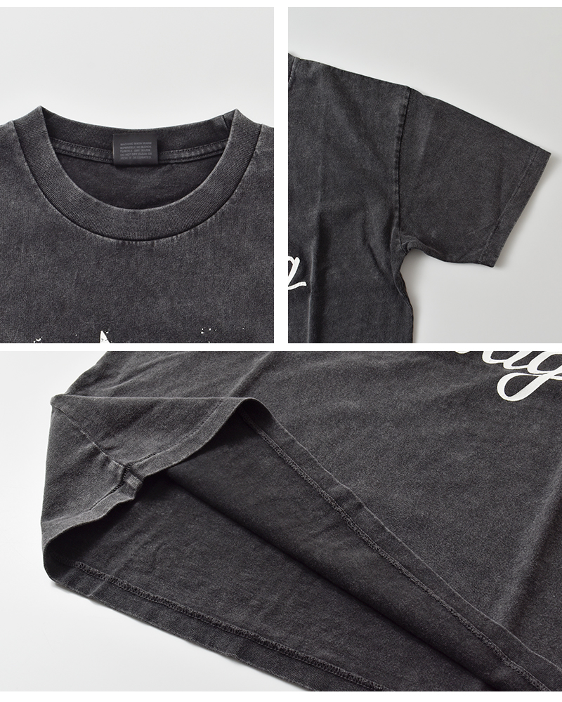 SCREEN STARS(スクリーンスターズ)ケミカル加工クラックプリントTシャツ2522-sscm1