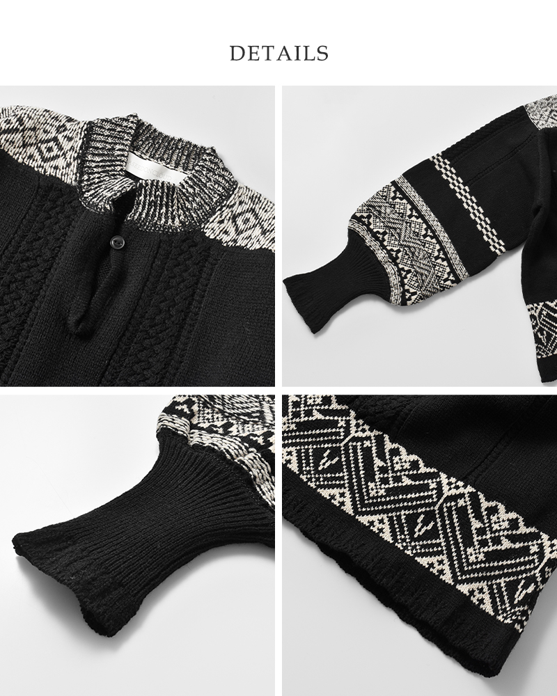 ASEEDONCLOUD(AV[hNEh)ZCREWK[huEXgSeiyakojacquardblouseh252805