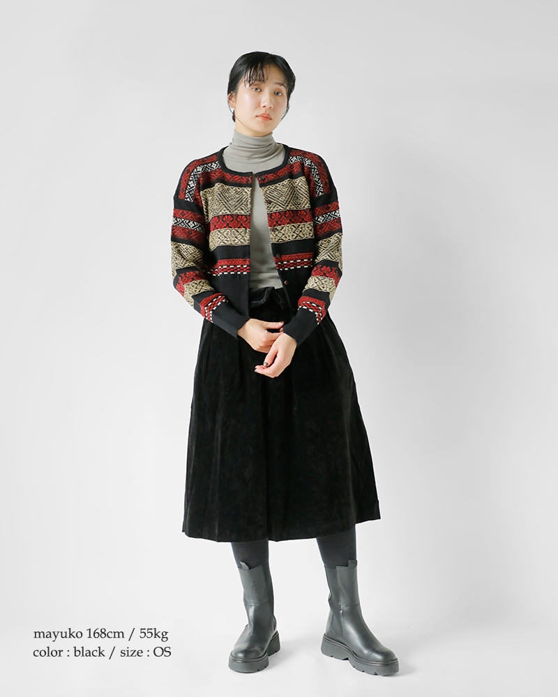 ASEEDONCLOUD(AV[hNEh)ZCREWK[hJ[fBKgSeiyakoujacquardcardiganh252807