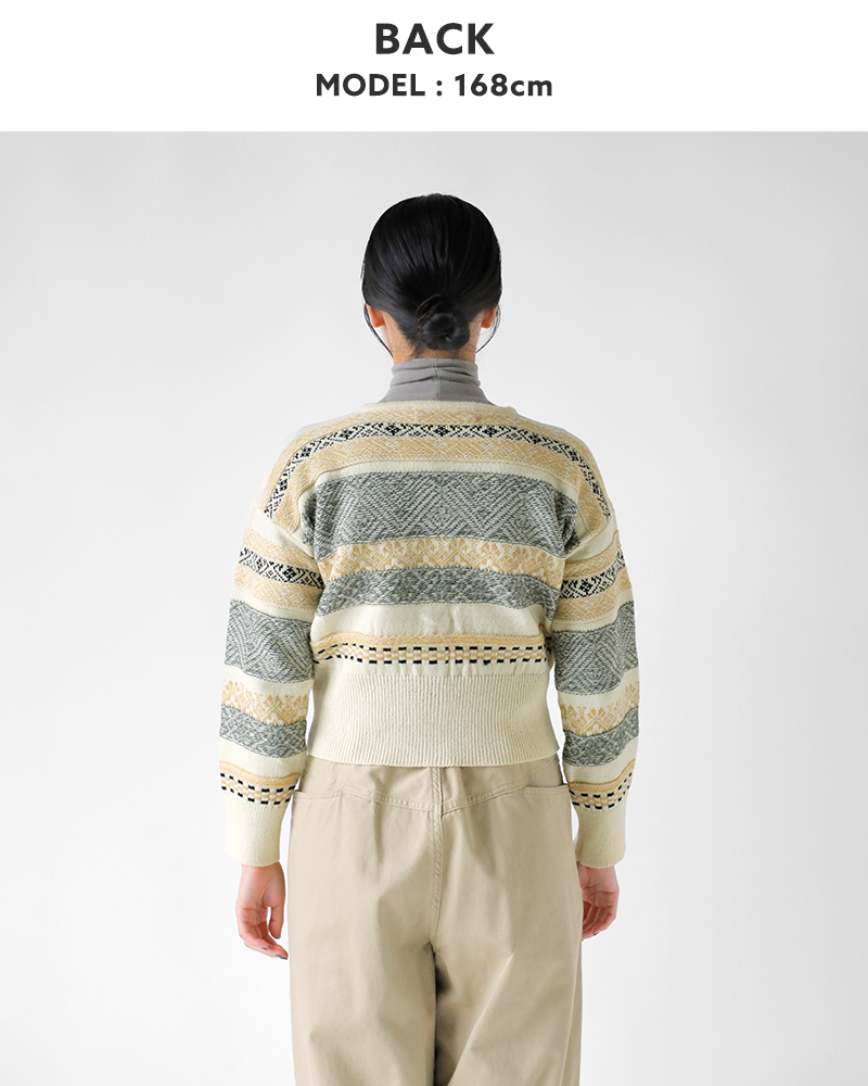 ASEEDONCLOUD(AV[hNEh)ZCREWK[hJ[fBKgSeiyakoujacquardcardiganh252807