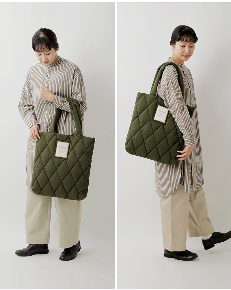 Barbour(バブアー)マライアキルティングトートバッグ“MARIAHQUILTEDTOTEBAG”252lba0434