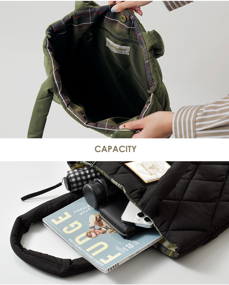 Barbour(バブアー)マライアキルティングトートバッグ“MARIAHQUILTEDTOTEBAG”252lba0434