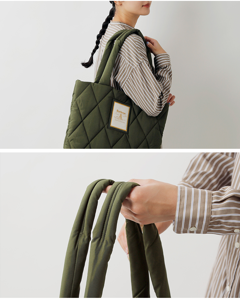 Barbour(バブアー)マライアキルティングトートバッグ“MARIAHQUILTEDTOTEBAG”252lba0434