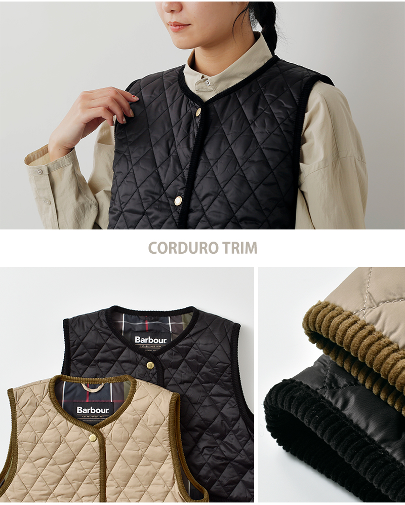 Barbour(バブアー)ウィルマライナーベスト“WILMALINER”252lli0023