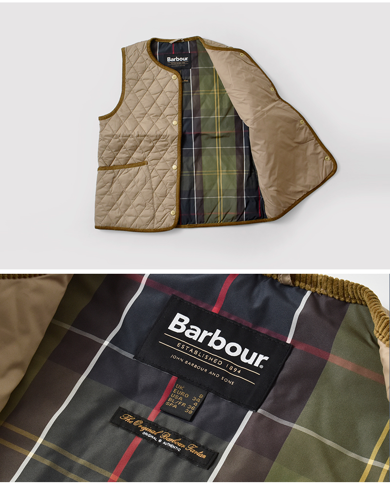 Barbour(バブアー)ウィルマライナーベスト“WILMALINER”252lli0023
