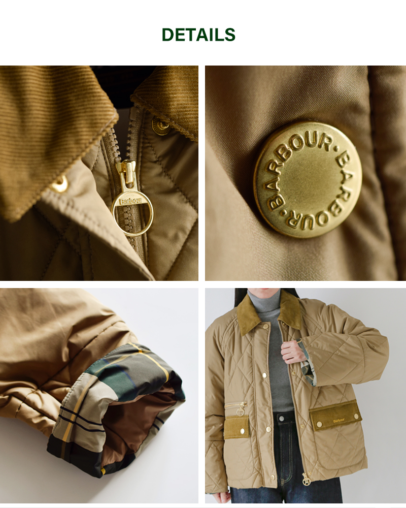 Barbour(バブアー)マーサキルティングジャケット“MARTHAQUILTEDJACKET”252lqu1840