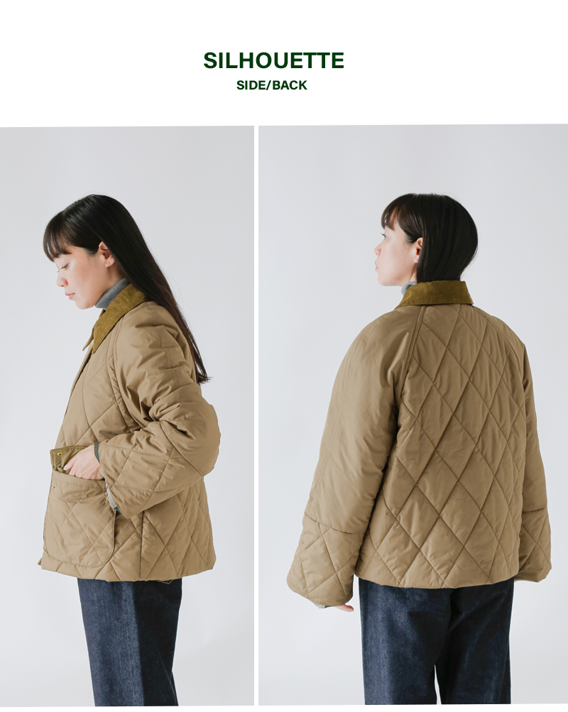 キルティングジャケット　バブアー風 バブアーのキルティングジャケットは寒い？愛用者がサイズ感や