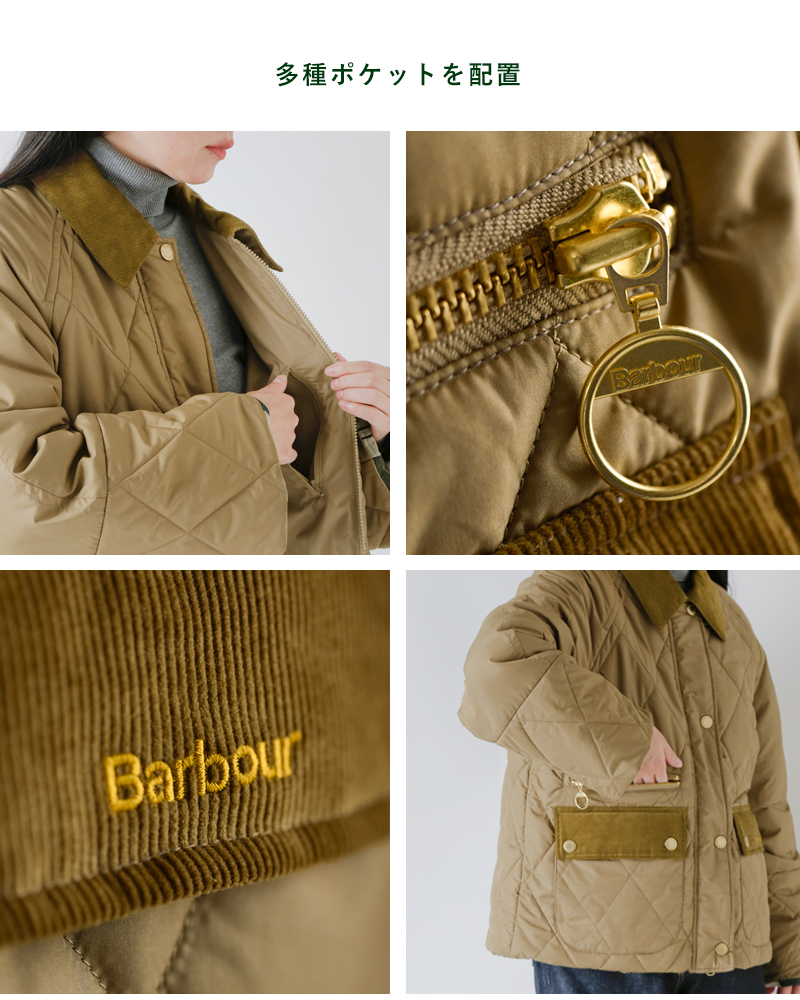 Barbour(バブアー)マーサキルティングジャケット“MARTHAQUILTEDJACKET”252lqu1840
