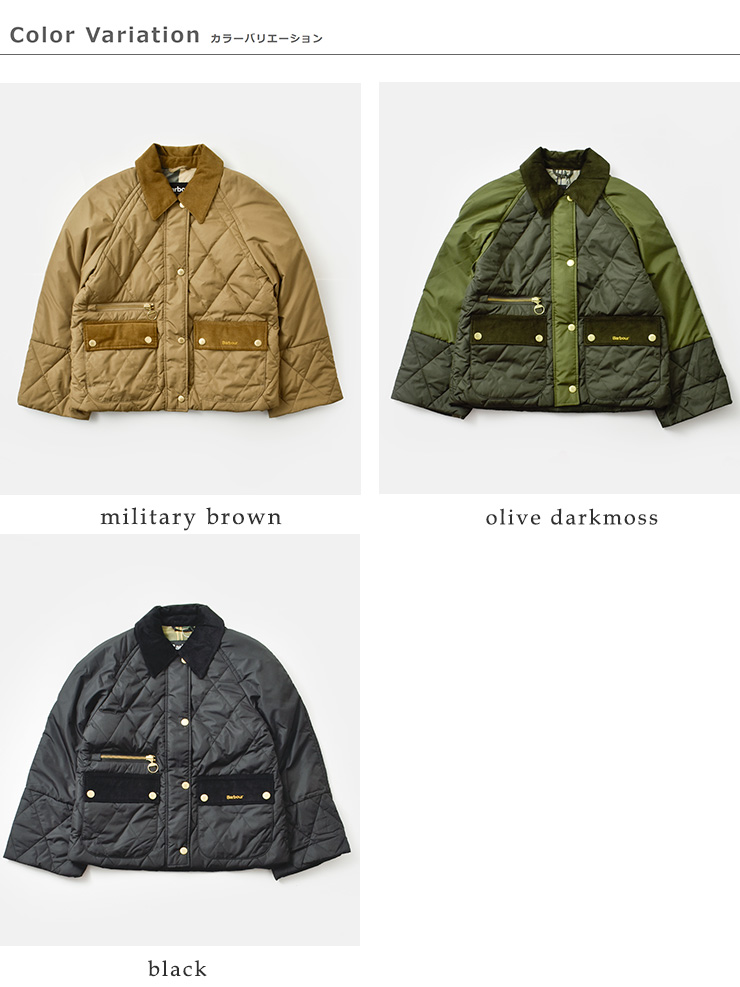 Barbour(バブアー)マーサキルティングジャケット“MARTHAQUILTEDJACKET”252lqu1840