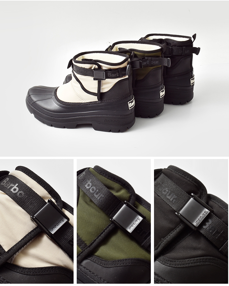 Barbour(バブアー)バックルショートダックブーツウェリー“BRAYBOURNDUCKBOOTWELLY”252lrf0120