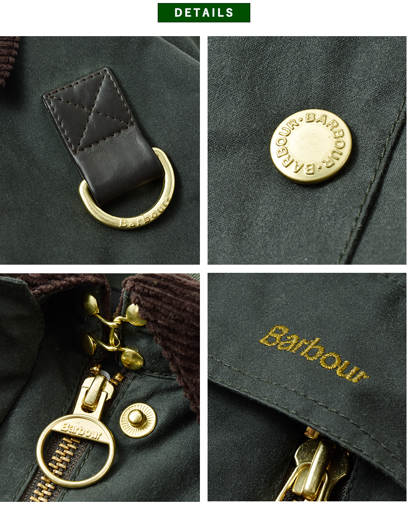 Barbour(バブアー)キャットンワックスジャケット“CATTONWAXJACKET”252lwx1333