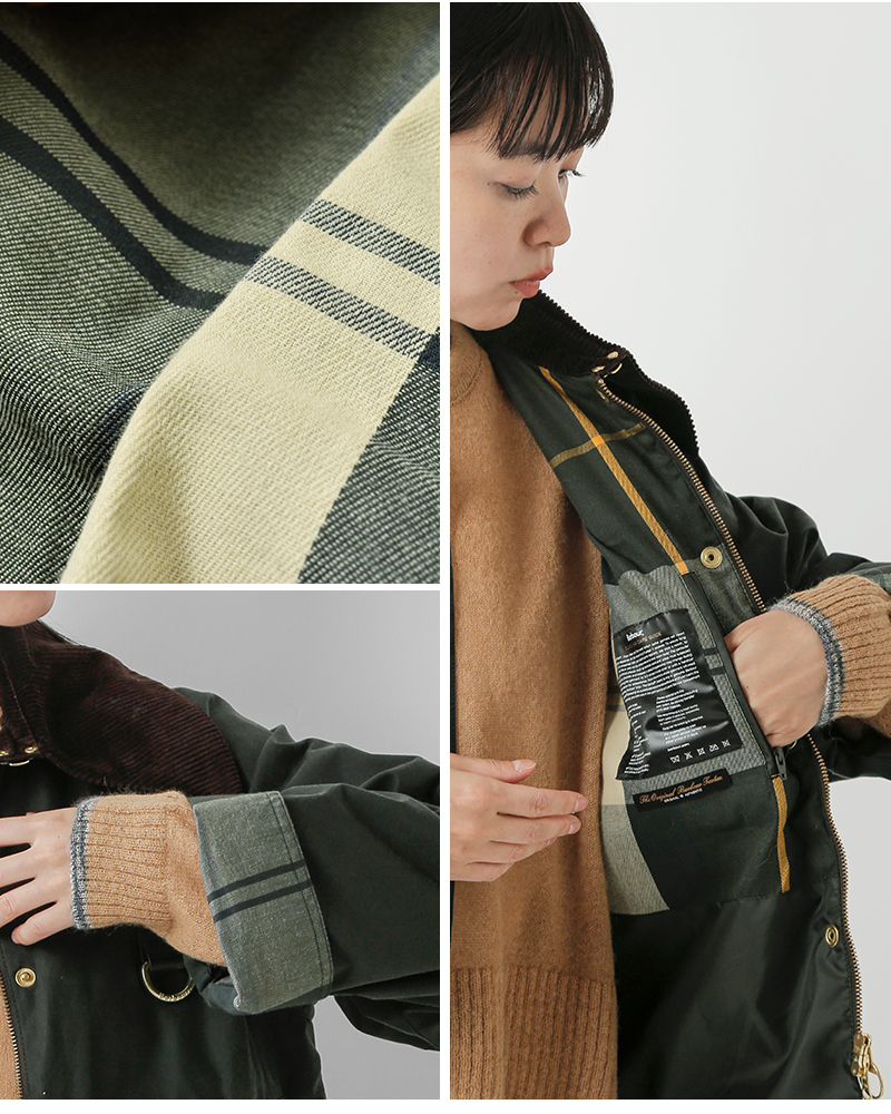 Barbour ロングジャケット　オリーブグリーン バブアー ライトウエイト 4oz WAX ワックスド ジャケット USA 4