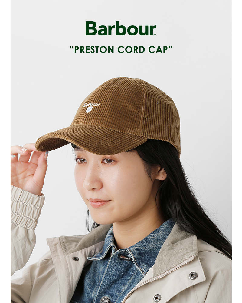 Barbour(バブアー)プレストンコードキャップ“PRESTONCORDCAP”252mha0911