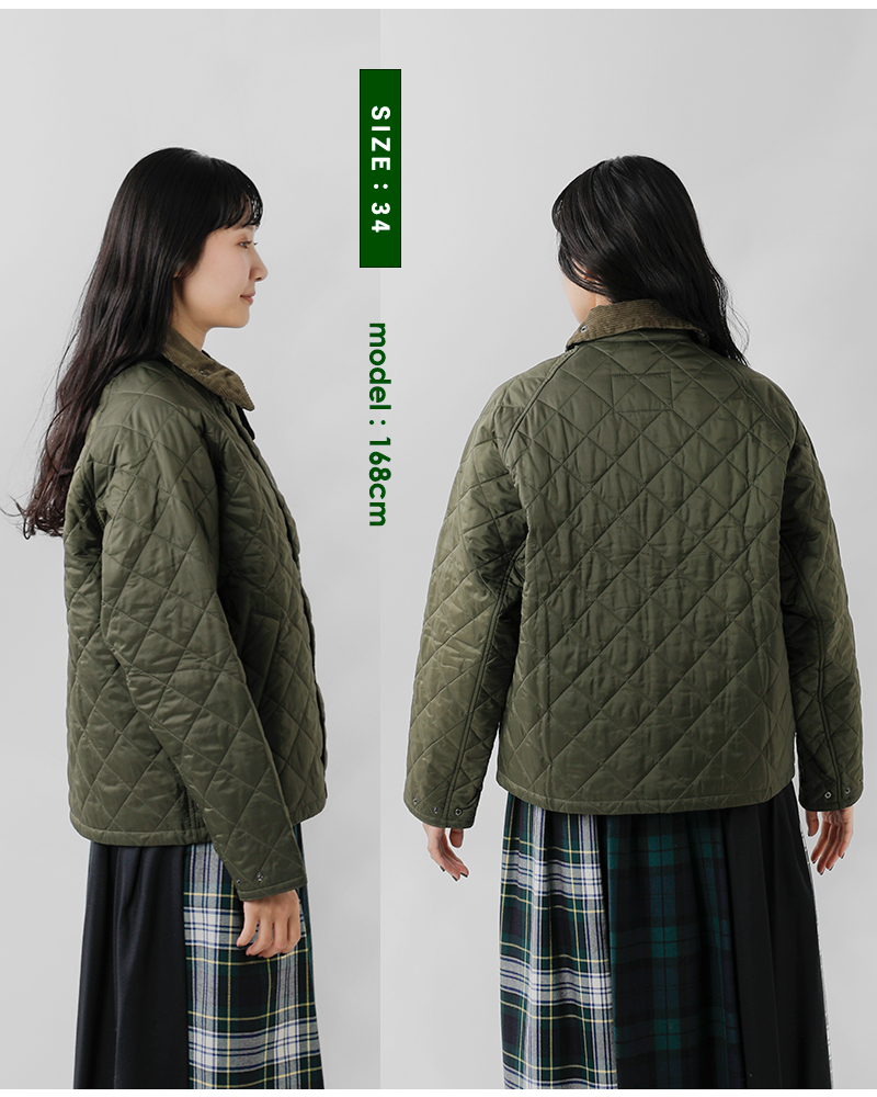 Barbour(バブアー)トランスポートキルティングジャケット“OSTRANSPORTQUILTEDJACKET”252mqu1796
