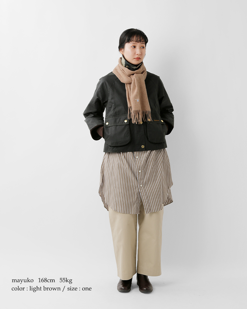 Barbour(バブアー)プレーンラムウールスカーフ“PLAINLAMBSWOOLSCARF”252usc0008