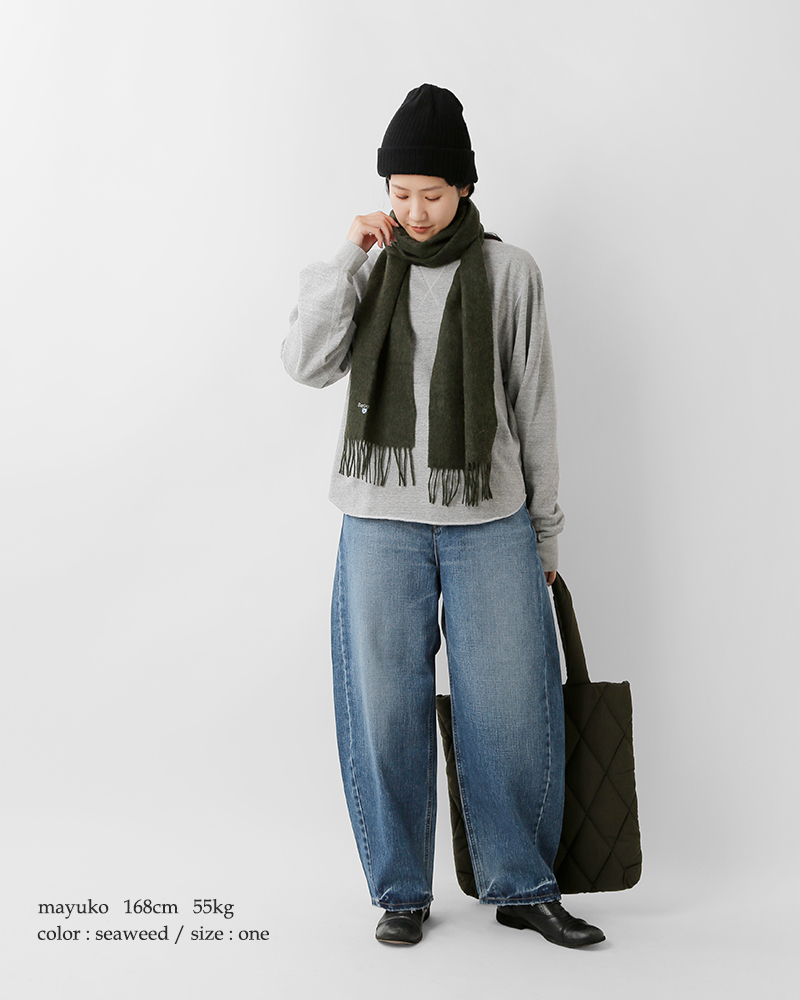 Barbour(バブアー)プレーンラムウールスカーフ“PLAINLAMBSWOOLSCARF”252usc0008