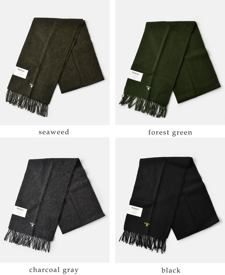 Barbour(バブアー)プレーンラムウールスカーフ“PLAINLAMBSWOOLSCARF”252usc0008