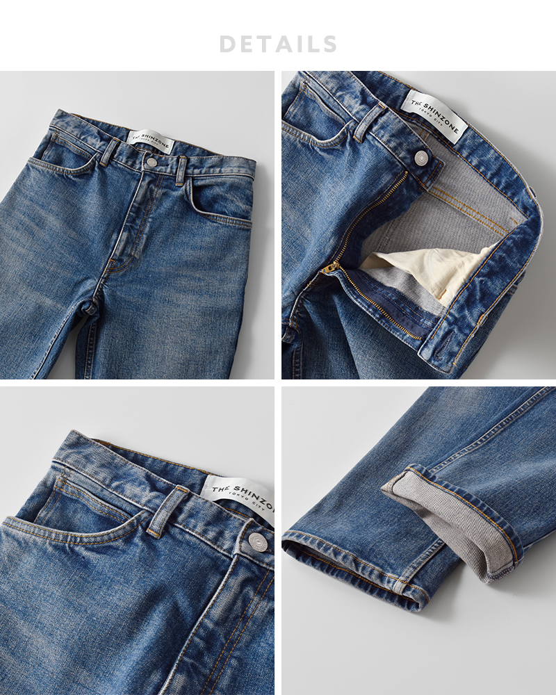 Shinzone(シンゾーン)ストレッチデニムパンツ“KITTYSTRETCHDENIMPANTS”25amspa01