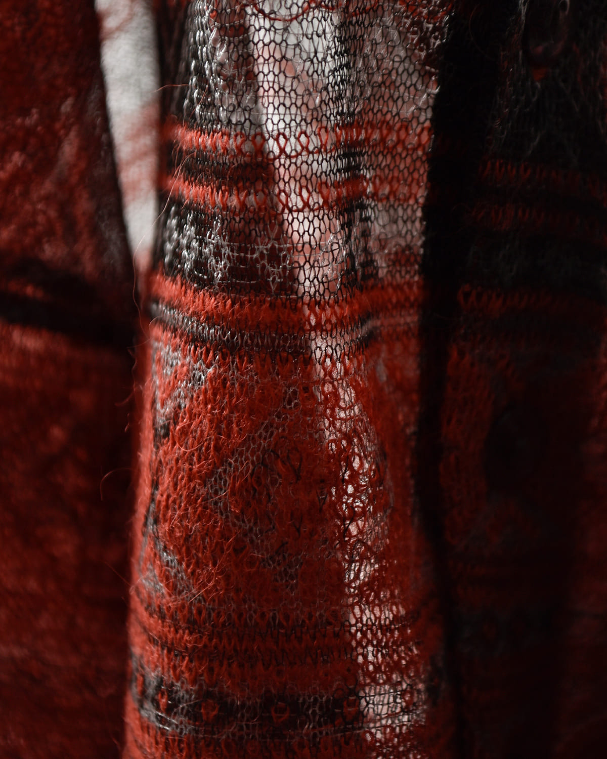 JUN MIKAMI(ジュンミカミ)ウールモヘアフェアアイルニットカーディガン 25aw-15-n