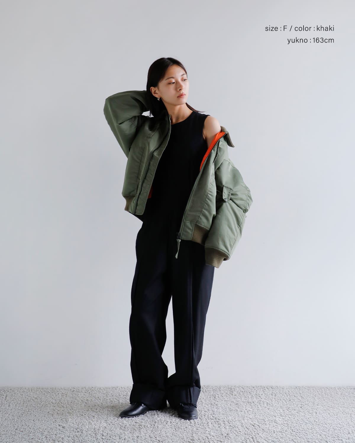 JUN MIKAMI(ジュンミカミ)フライトジャケット 25aw-8-j