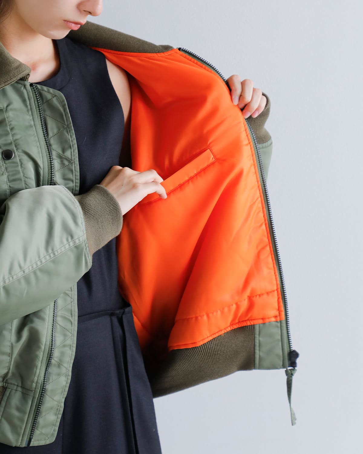 JUN MIKAMI(ジュンミカミ)フライトジャケット 25aw-8-j