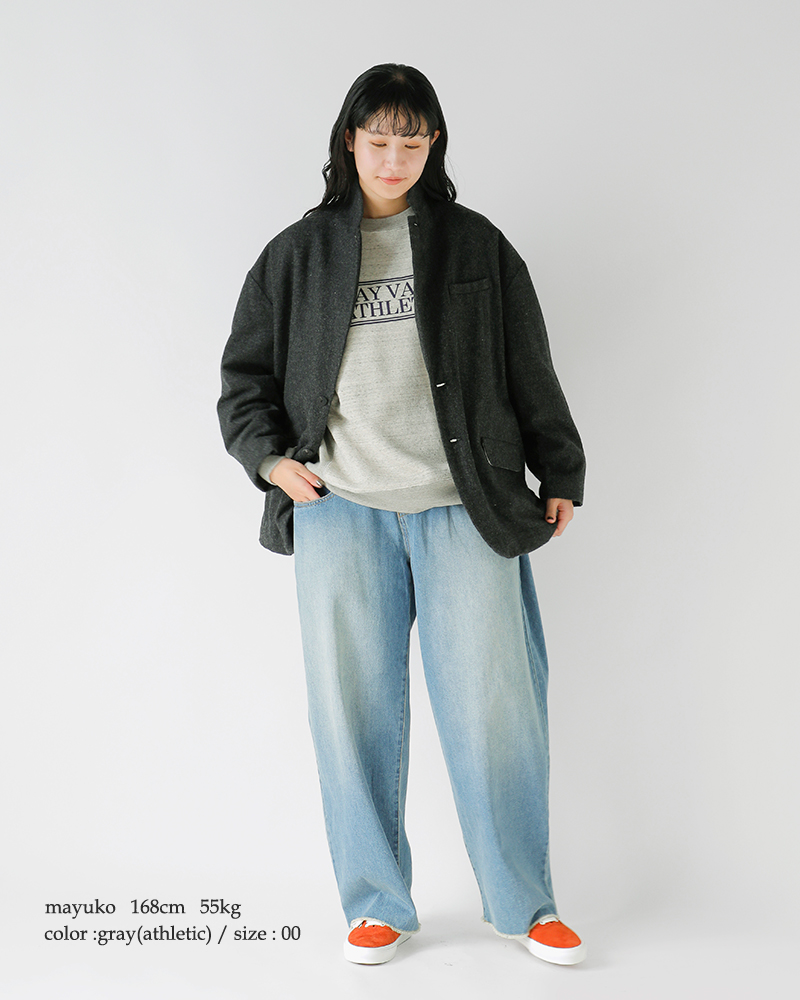 UNDYED(A_Ch)J[hI[KjbNRbgN[lbNvgXEFbgvI[o[gSWEATCREWCLUB/ATHLETICh25f305b-c