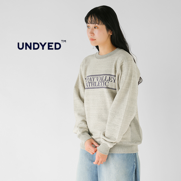 UNDYED(A_Ch)J[hI[KjbNRbgN[lbNvgXEFbgvI[o[gSWEATCREWCLUB/ATHLETICh25f305b-c
