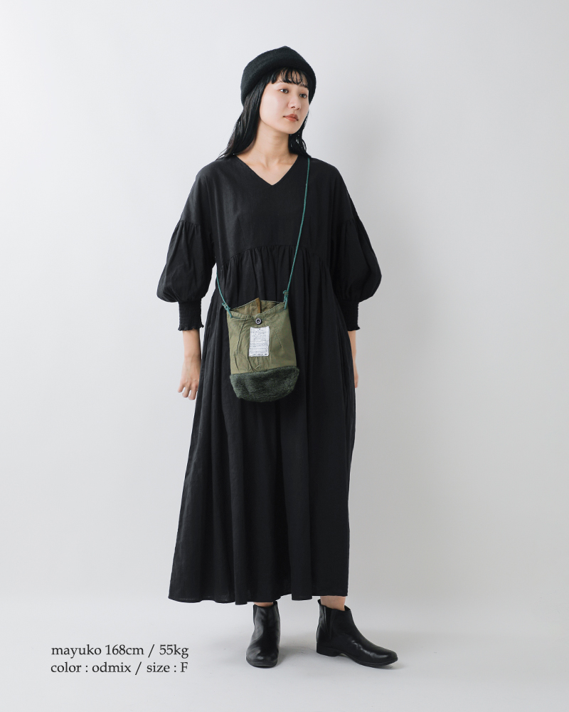 ARTE POVERA(アルテポーヴェラ)イギリススモックパーカーリメイクサコッシュ25wi61