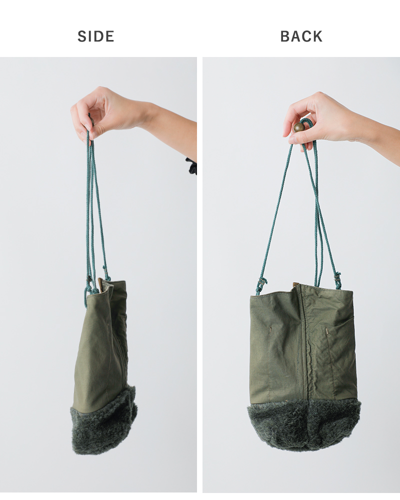 ARTE POVERA(アルテポーヴェラ)イギリススモックパーカーリメイクサコッシュ25wi61