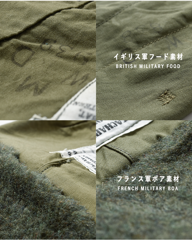 ARTE POVERA(アルテポーヴェラ)イギリススモックパーカーリメイク2wayトート/ショルダーバッグ25wi64