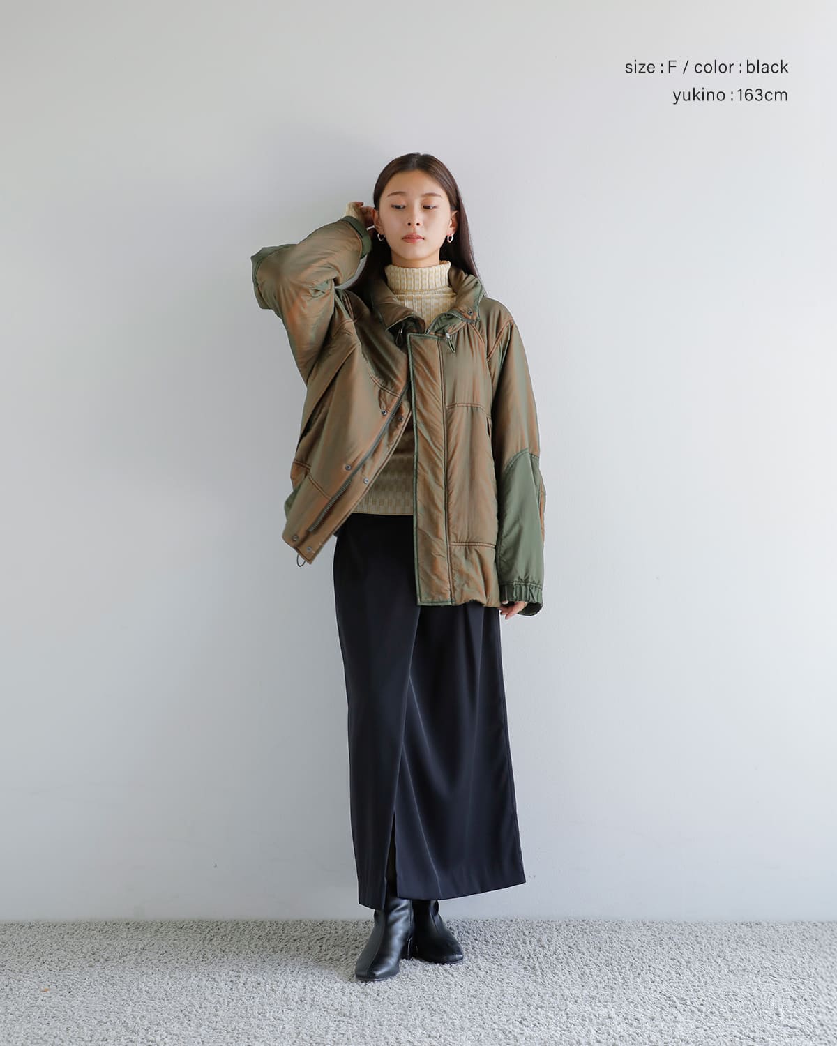 CHIGNON(シニヨン) ツイルラップスカート 2755-223kk