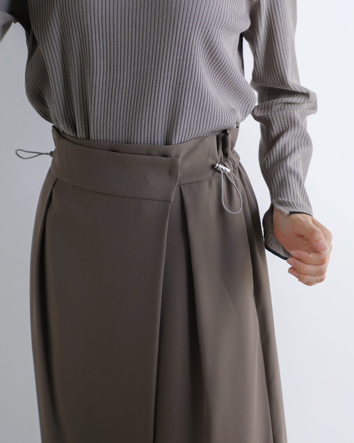 CHIGNON(シニヨン) ツイルラップスカート 2755-223kk