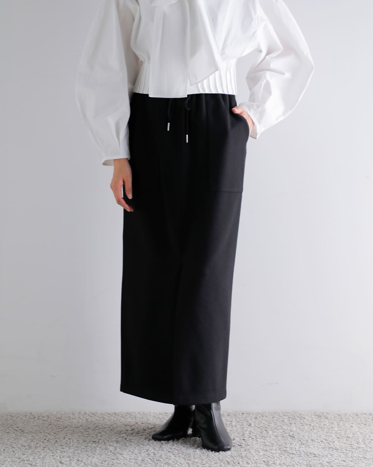 CHIGNON(シニヨン)Wフェイスジャージスカート 2855-212kk